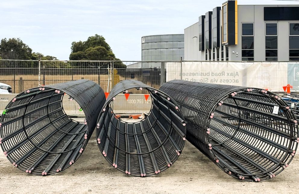 Piles of work on new Altona road bridge - Victoria’s Big Build