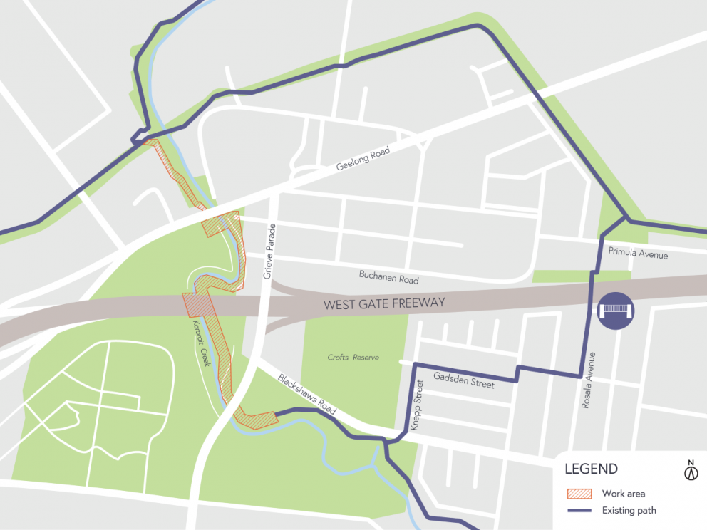 Kororoit Creek Map