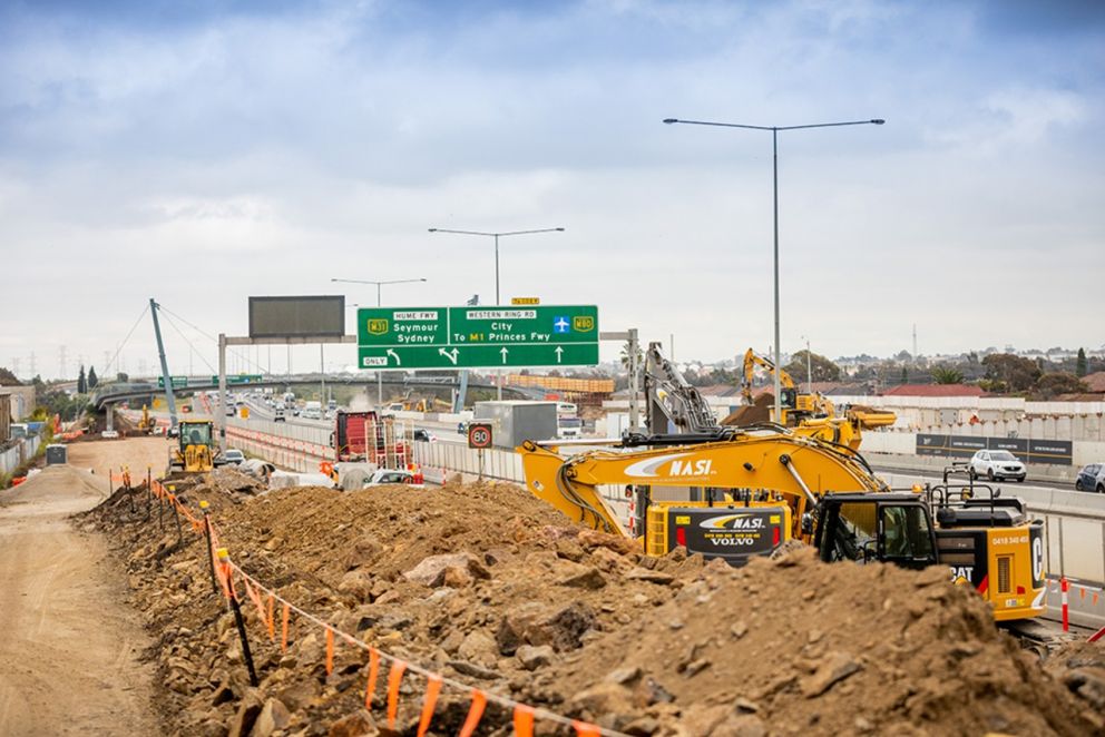 M80 Upgrade - construction images October 2020