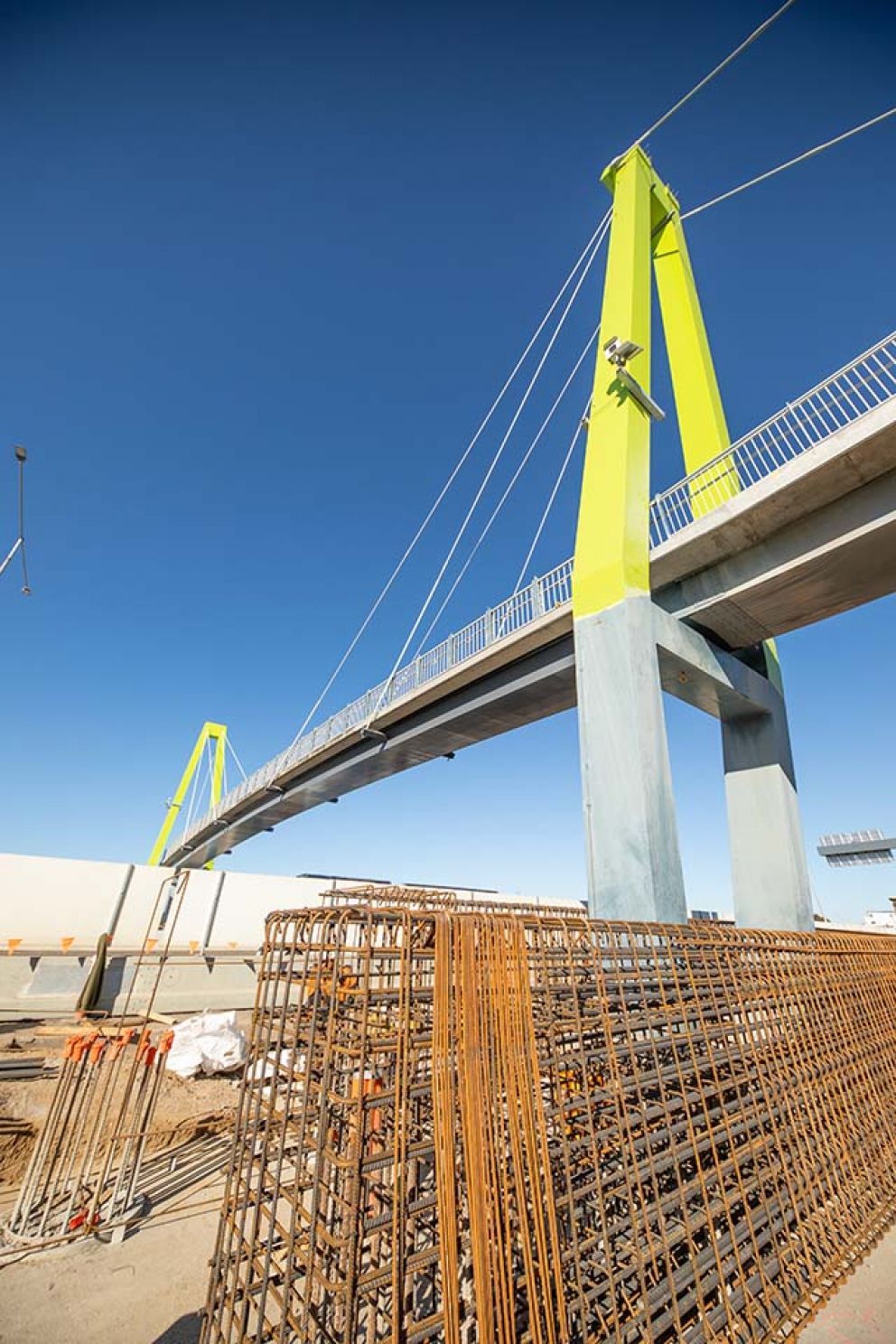 Blaxland Avenue overpass piers