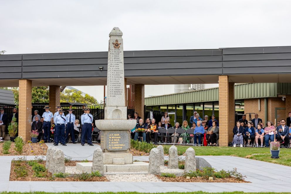 Increased traffic over the years had made it increasingly difficult for Croydon RSL to hold services at the memorial