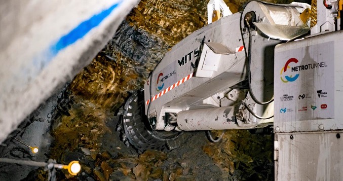 Excavating deep underground