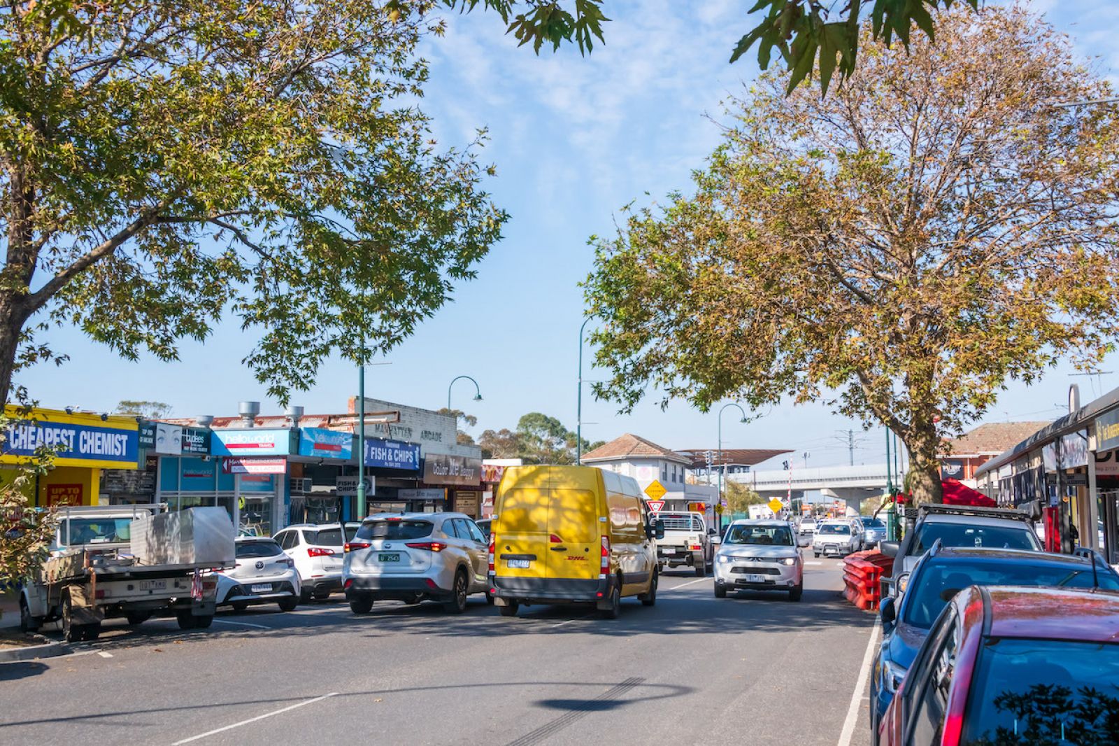 Main Street shopping strip, Pakenham