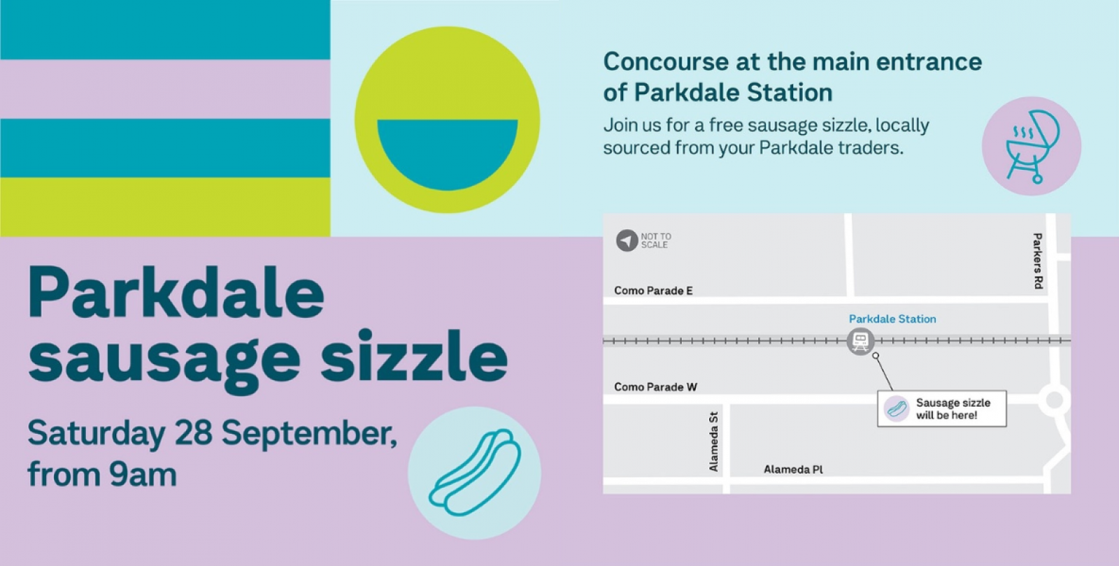 Parkdale sausage sizzle