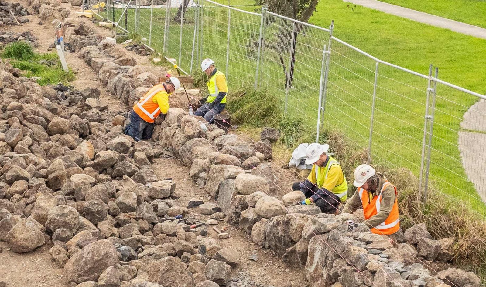 Project calls in experts to rebuild historic walls