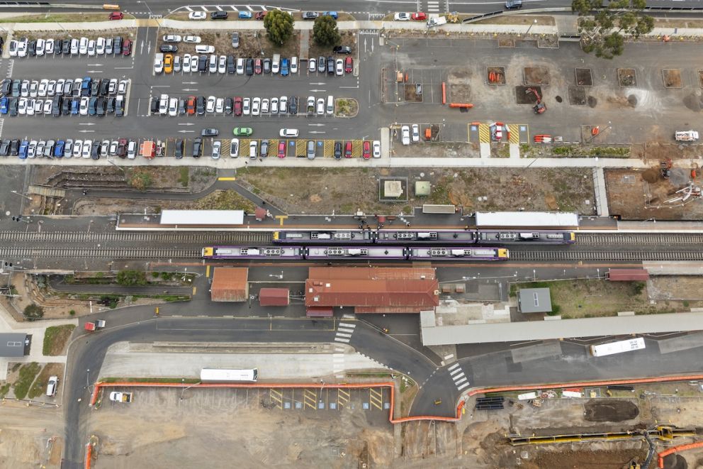 The new Melton Station will include 4 platforms