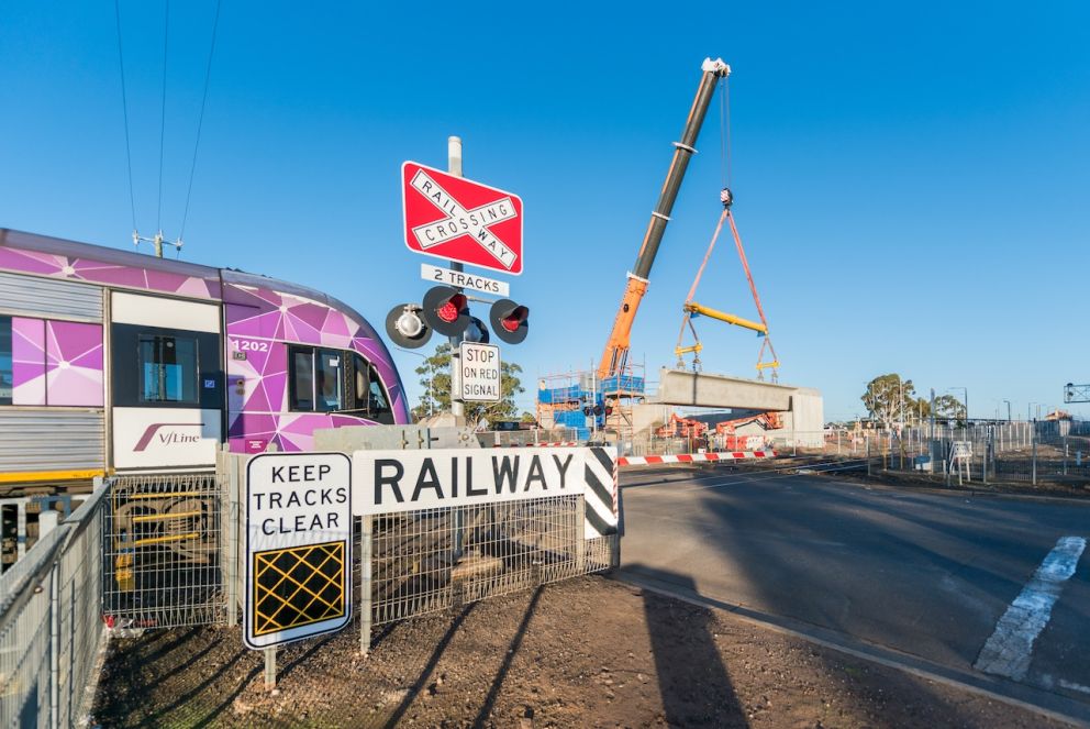 The new accessible Melton Station will have four platforms