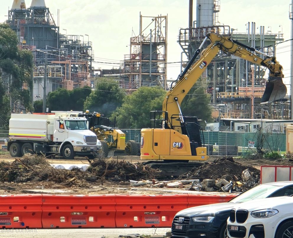 Early works have begun at Maidstone Street in Altona