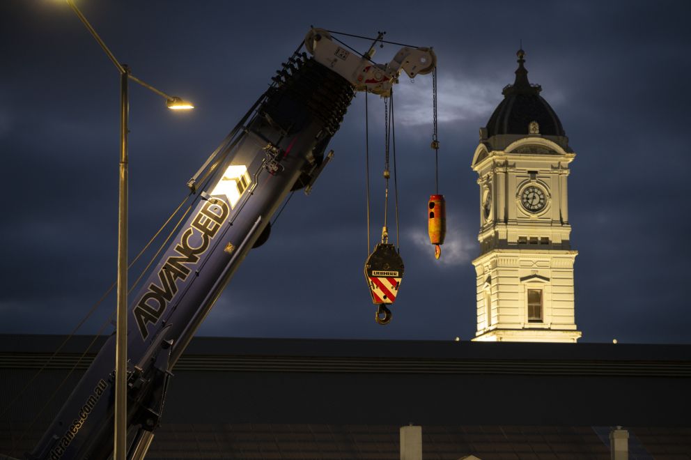 Ballarat Station clocktower
