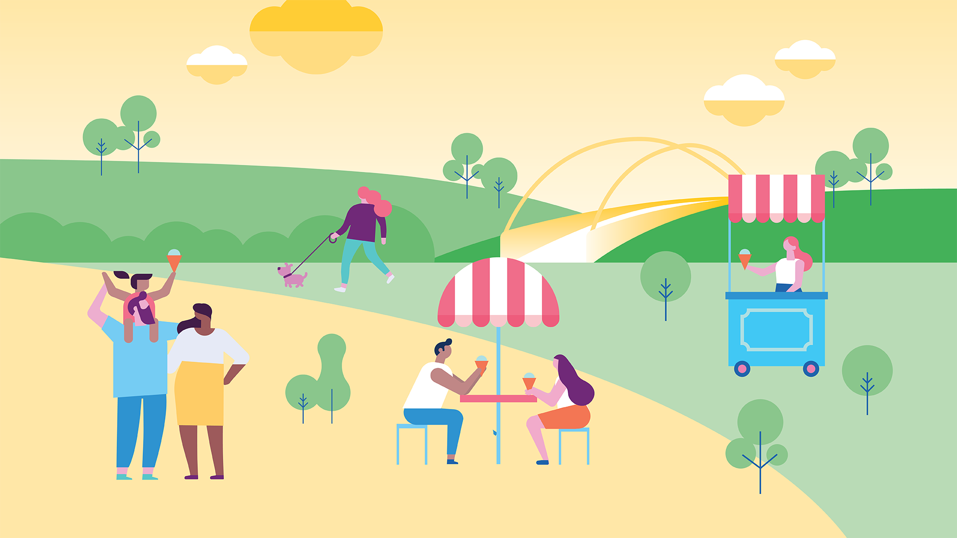 Community event banner