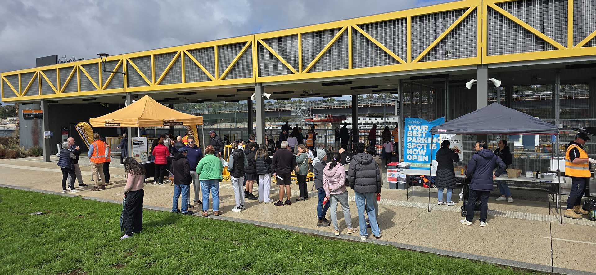 Sausage sizzle event