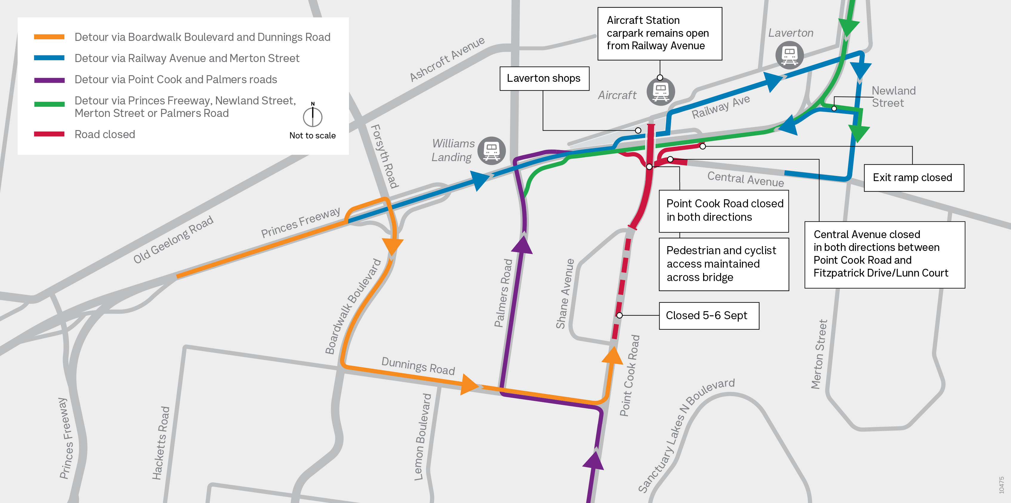 Point Cook Road full intersection closure in September