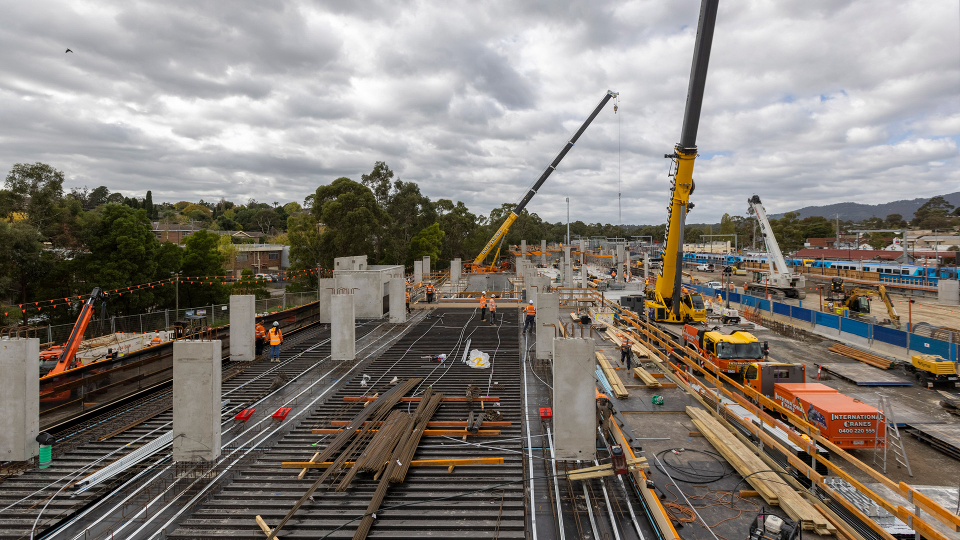 Boom Gates Gone Early New Stations Open By Christmas Victoria S Big Build