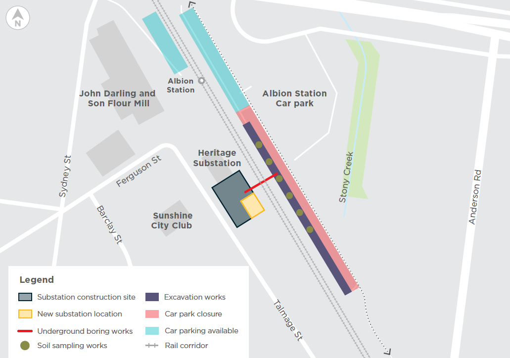 Sunbury Line Upgrade Construction Sites Victoria S Big Build