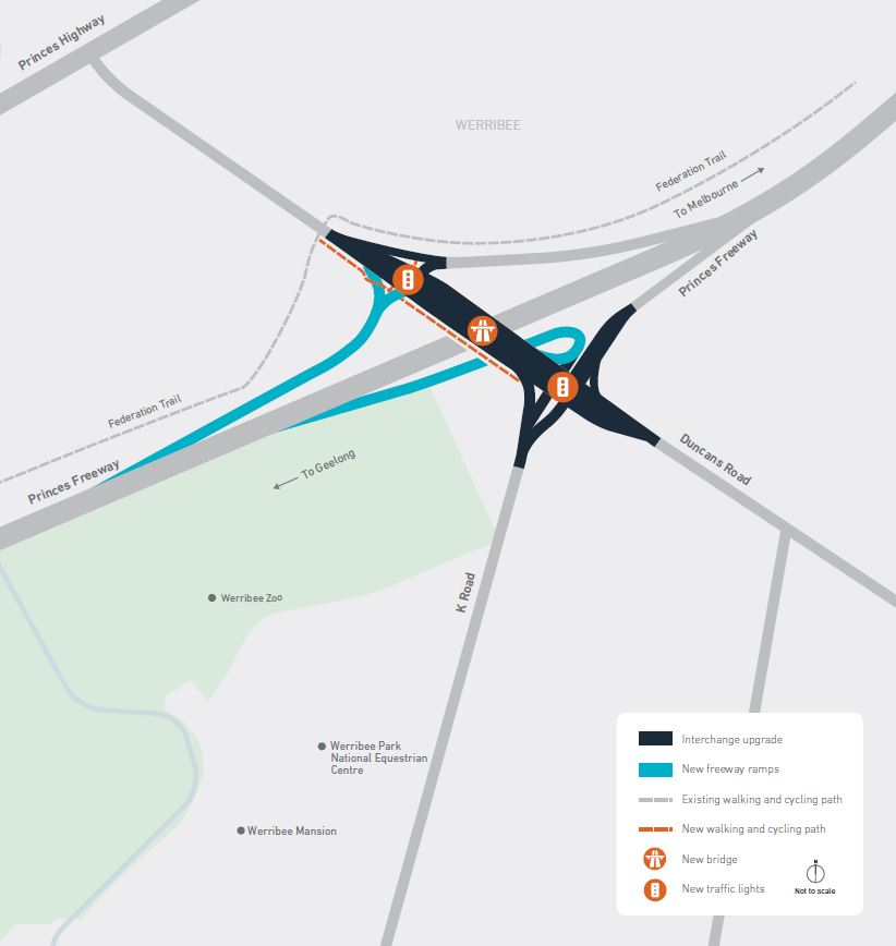 Duncans Road project overview map