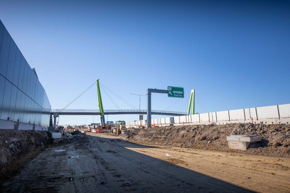 Blaxland Avenue overpass