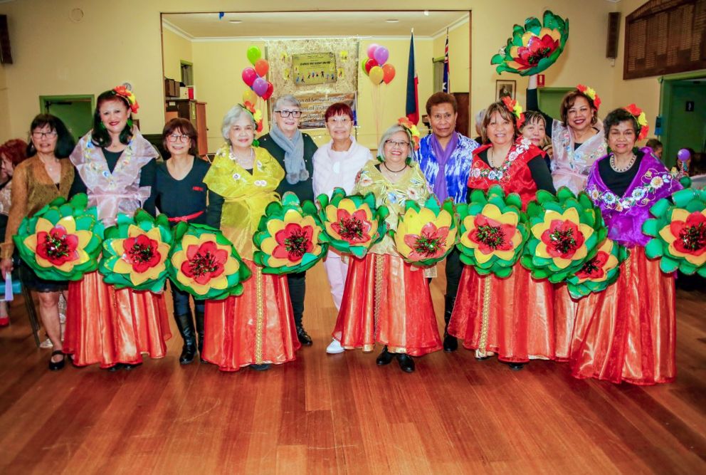 Performers at Dance the Night Away - Annual Senior Filipino Festivity.