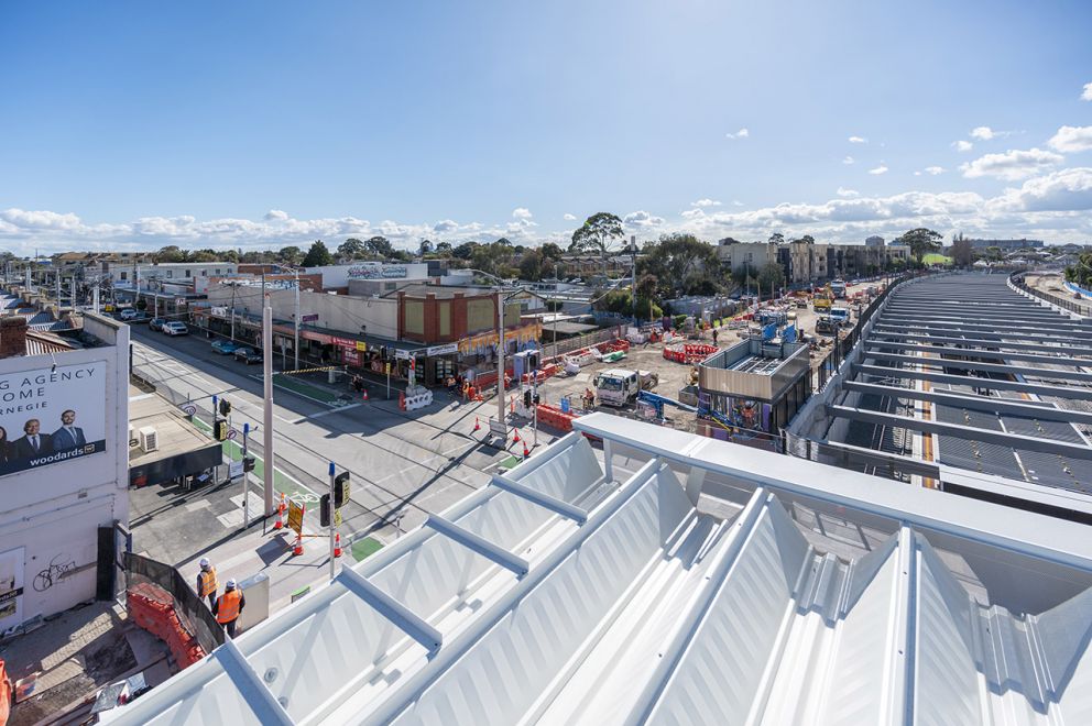 Glen Huntly station precinct