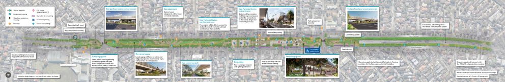 Parkdale roll plot map – November 2023 - Victoria’s Big Build