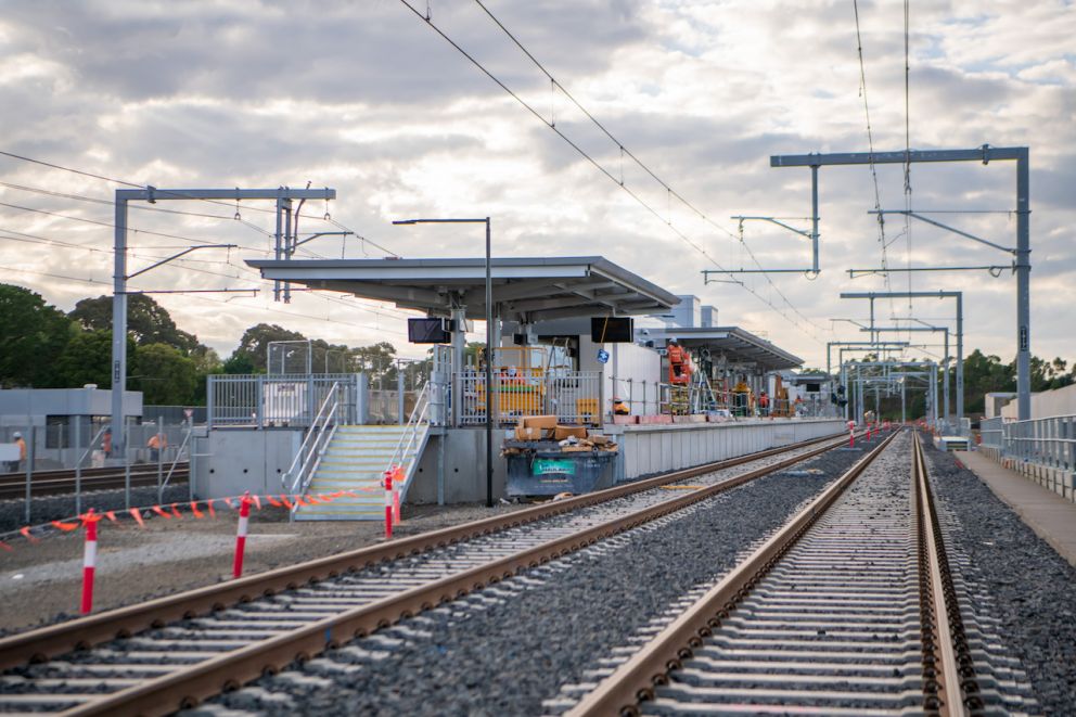 East Pakenham Station works