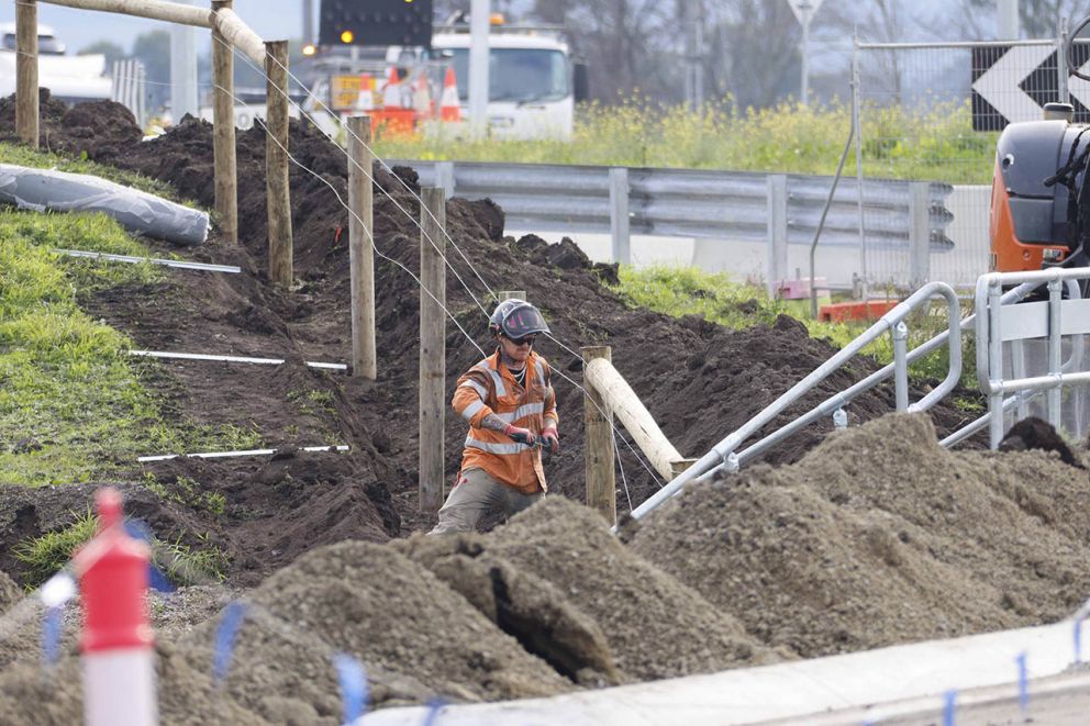 Healesville-Koo Wee Rup Road June 2024 construction image