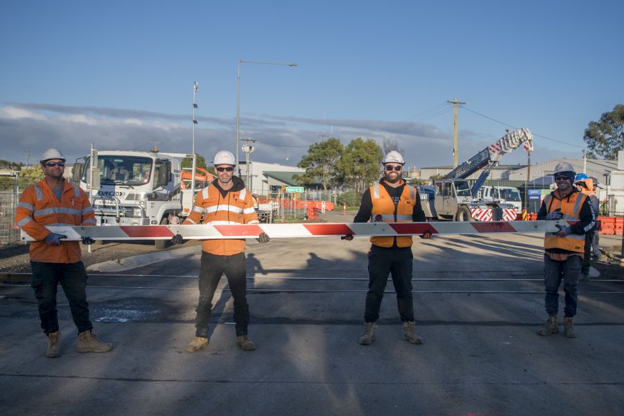 Fyans St level crossing removal 