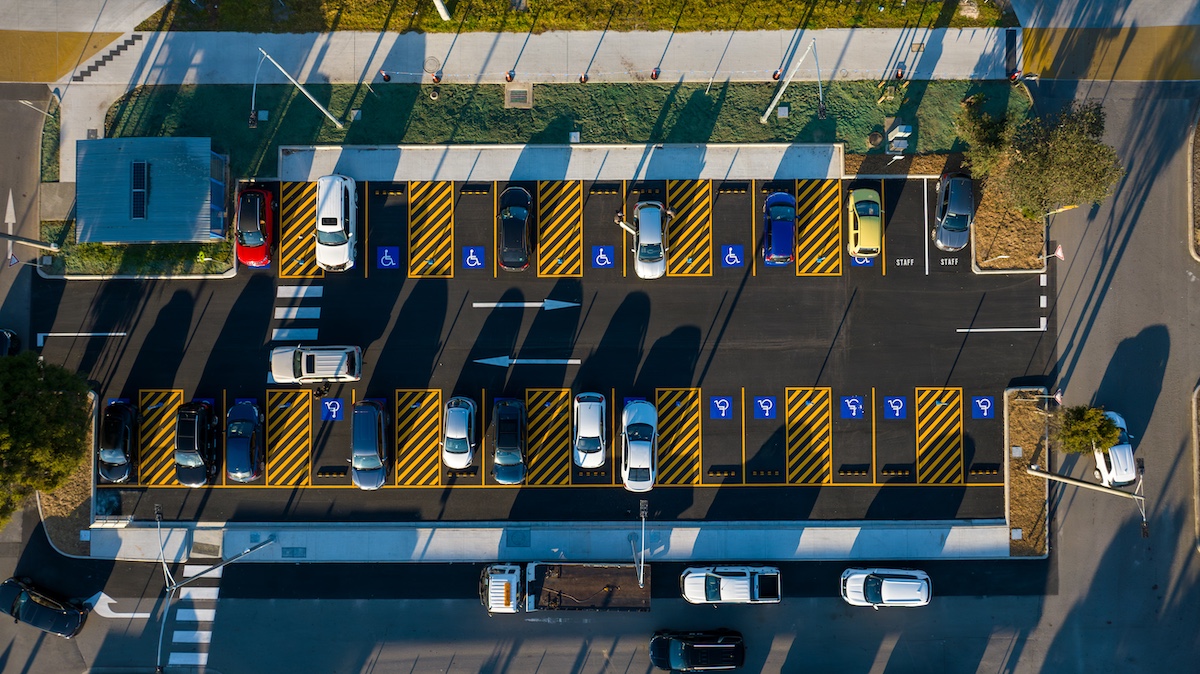 Upgraded DDA car parks in the Cranbourne Station car park