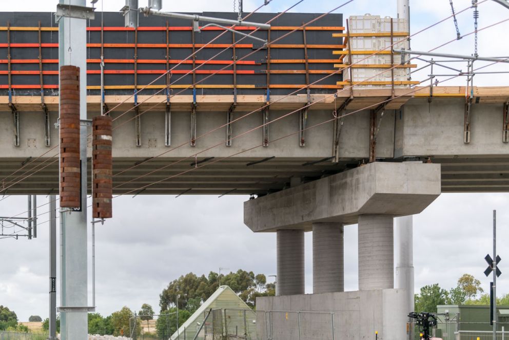 The beams measure up to 31m long