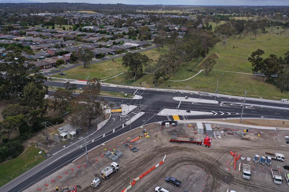 Cookes Rd and Bridge Inn Road intersection