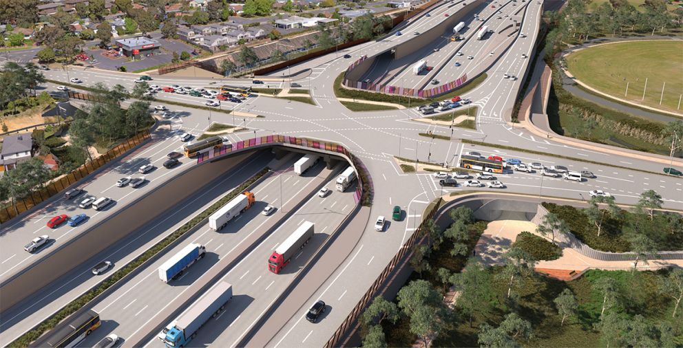 Grimshaw interchange artist impression