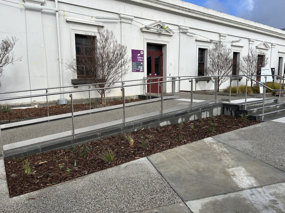 Ballarat Station northern entrance complete