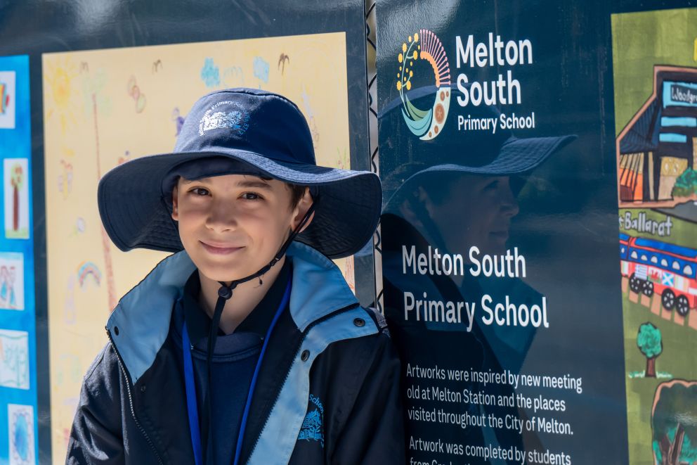 Local Melton children created artworks that represent their connections to community, culture and place