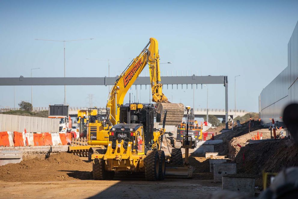 Works progress on the M80