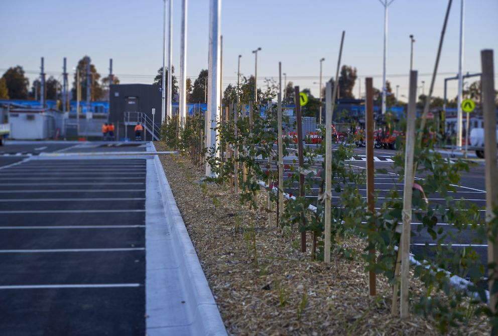 The car park also features new lighting, CCTV cameras, landscaping and connecting pathways to the station.