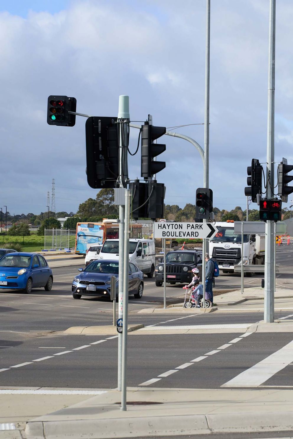 New intersection in use