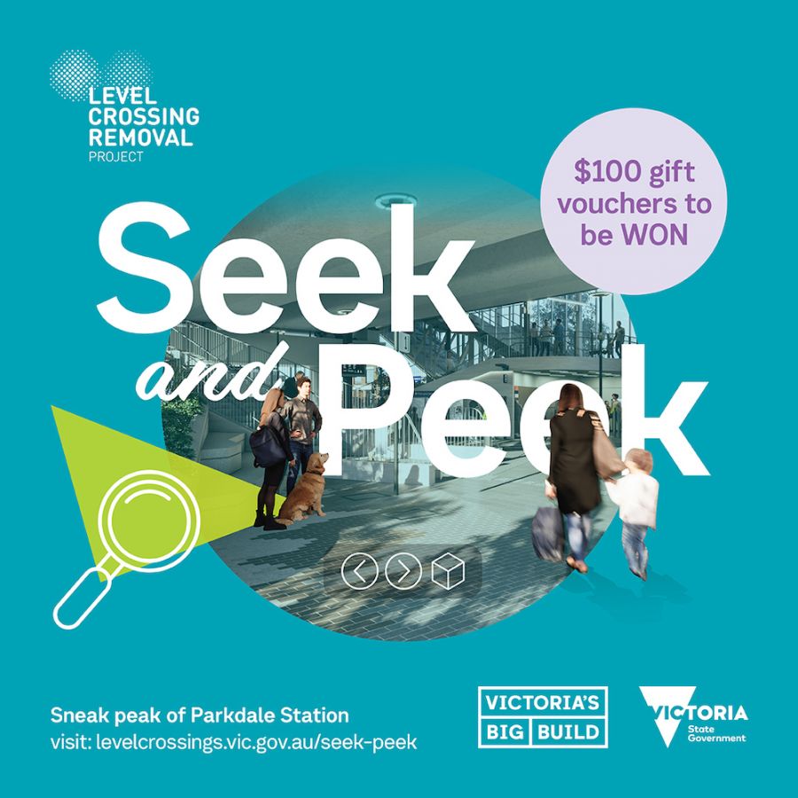 Seek and Peek at Parkdale 