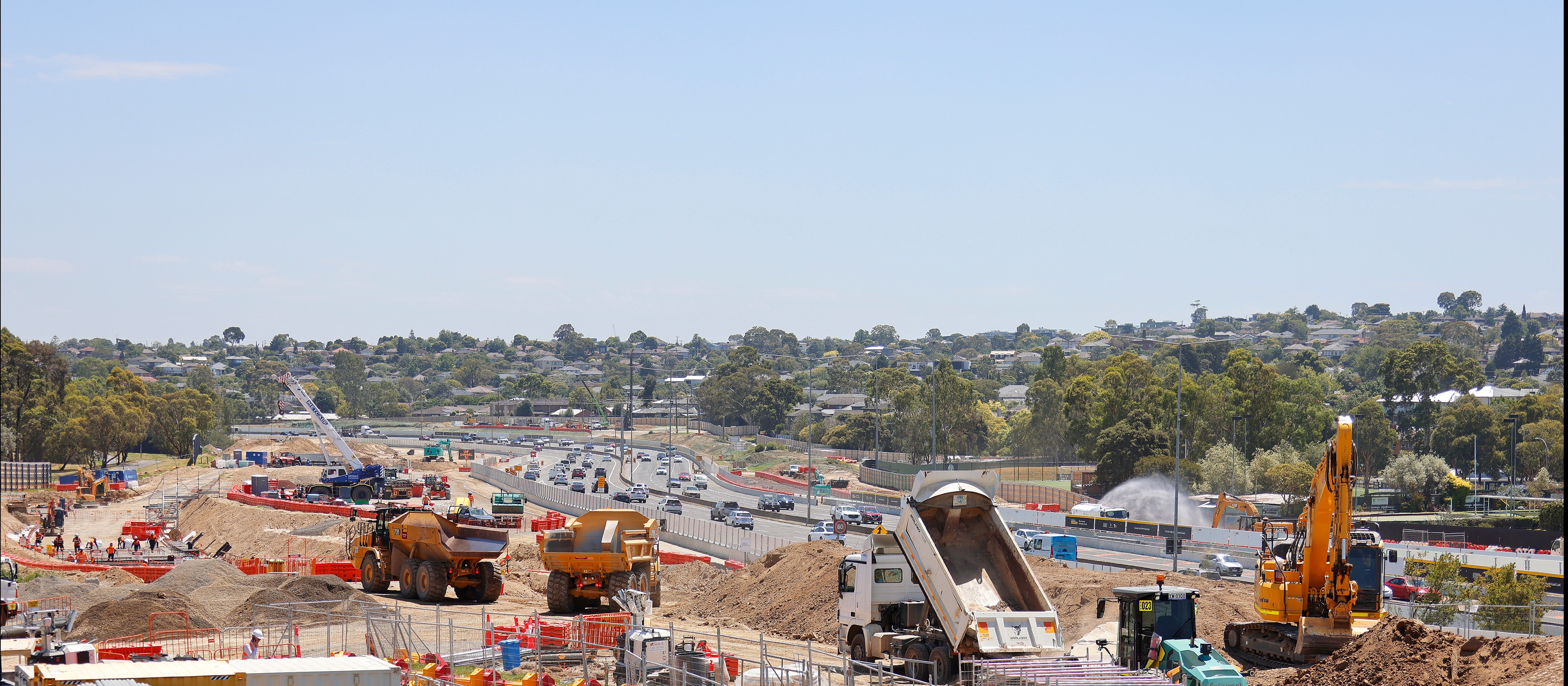 Works in our Koonung Creek Reserve worksite