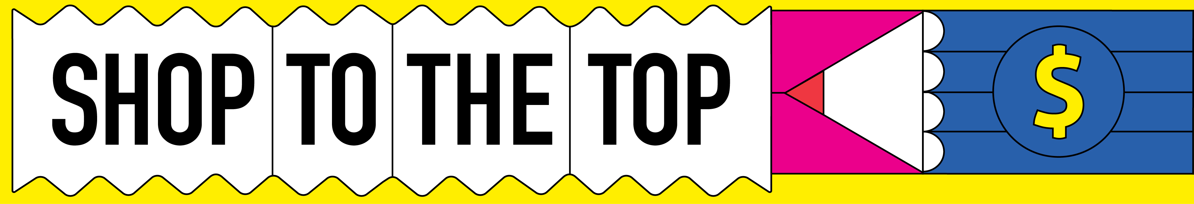 Shop to the top Banner