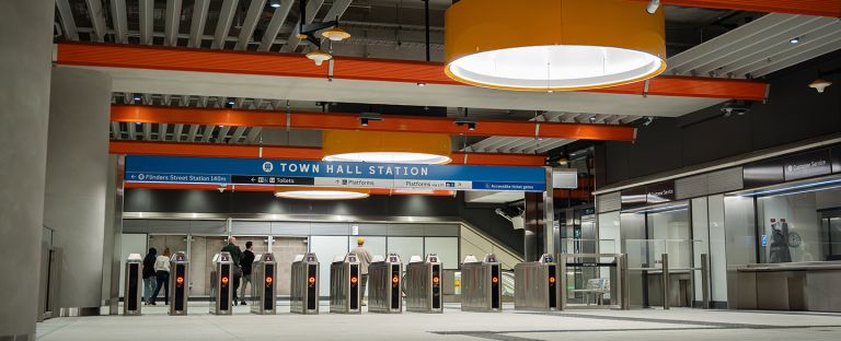 Town Hall Station concourse