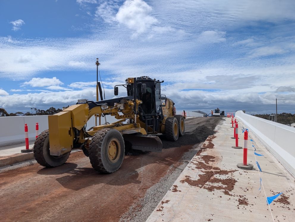 Road works at Watsons Road