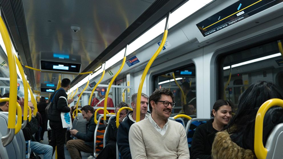 Bigger trains will run on the Cranbourne, Pakenham and Sunbury Line. They have wide doors and carriages.