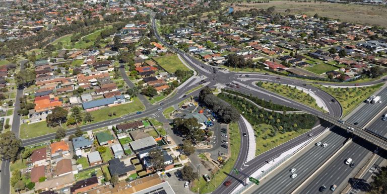 Finishing works continue on the Point Cook Road and Central Avenue Intersection Upgrade
