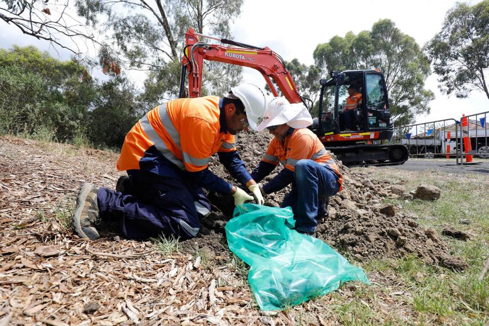 Soil Testing and Evaluation on site as part of early works