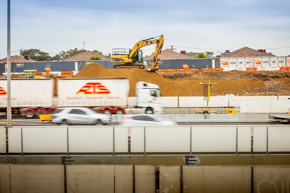 M80 Upgrade - construction image October 2020