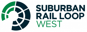 Suburban Rail Loop - West logo