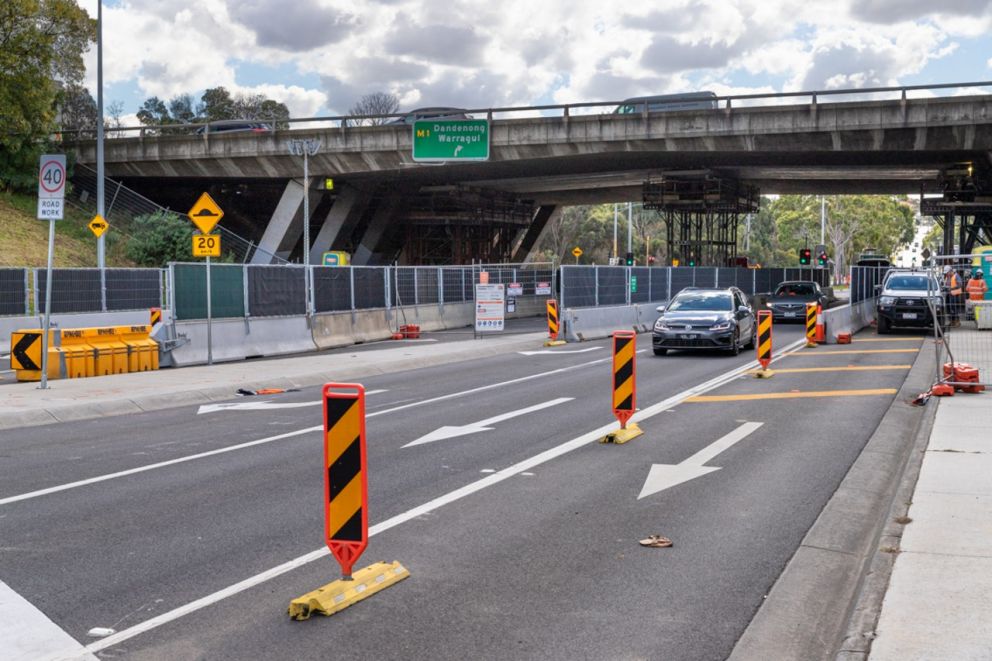 Forster Road reopened on 18 April works on the bridge are progressing