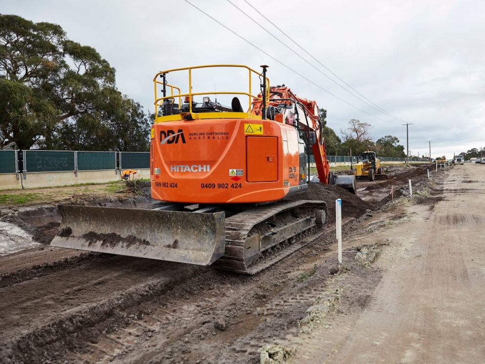 Hallam Road Upgrade - July 2018