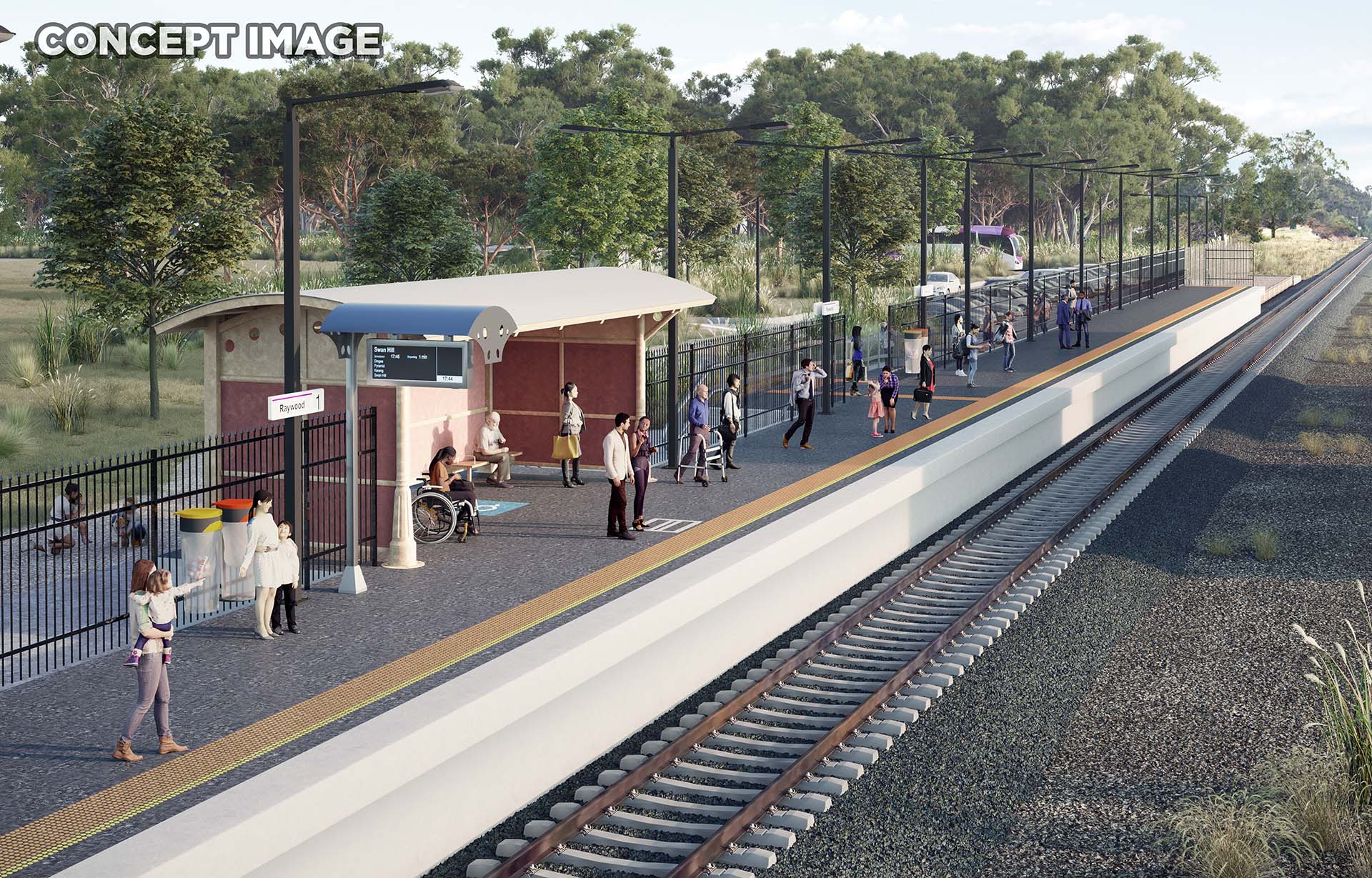 Raywood Platform Render