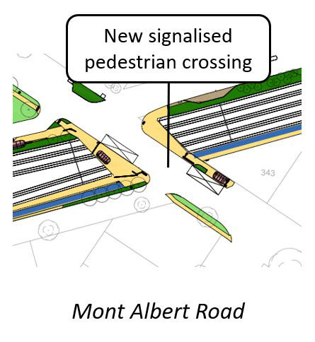 Mont Albert Road crossing