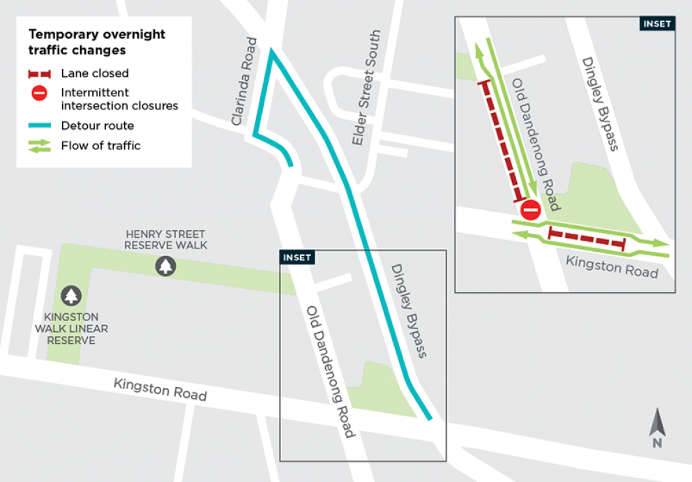 Old Dandenong Road, Heatherton: Site Investigations And Night Works 